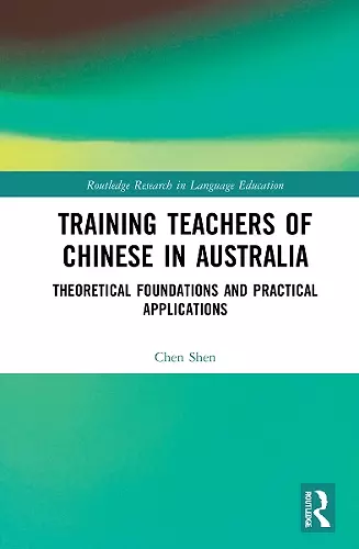 Training Teachers of Chinese in Australia cover