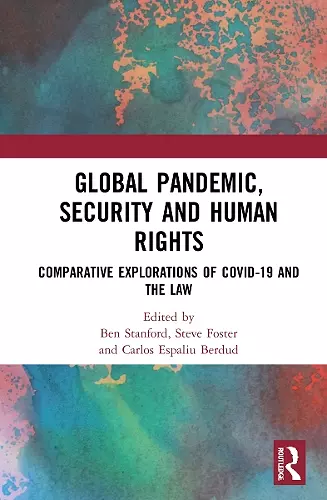 Global Pandemic, Security and Human Rights cover