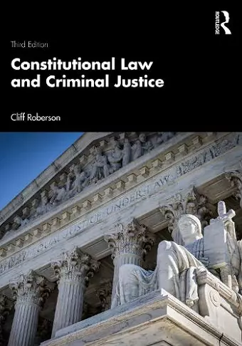 Constitutional Law and Criminal Justice cover