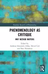 Phenomenology as Critique cover