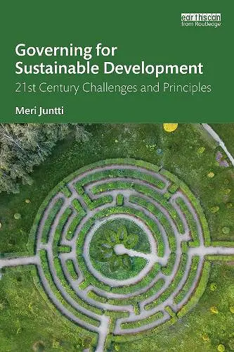 Governing for Sustainable Development cover