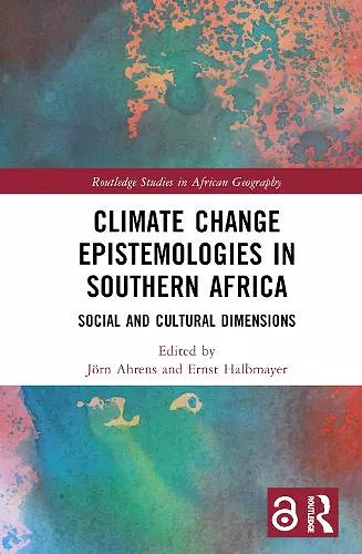 Climate Change Epistemologies in Southern Africa cover