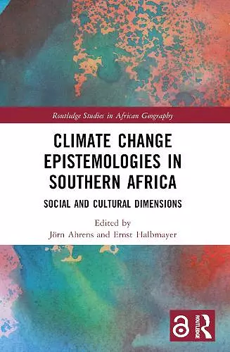 Climate Change Epistemologies in Southern Africa cover