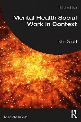 Mental Health Social Work in Context cover