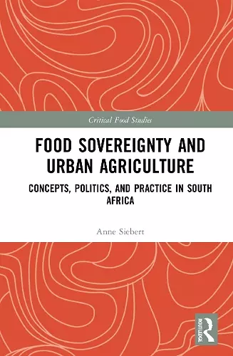 Food Sovereignty and Urban Agriculture cover