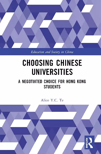 Choosing Chinese Universities cover