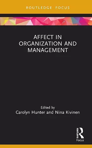 Affect in Organization and Management cover