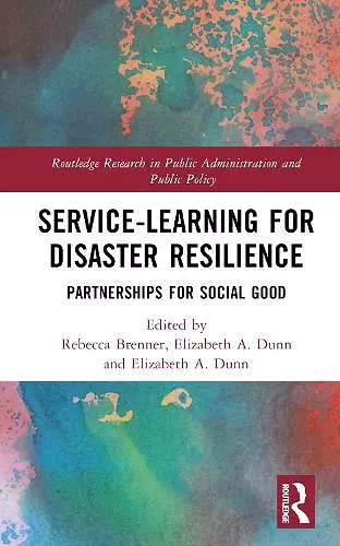 Service-Learning for Disaster Resilience cover