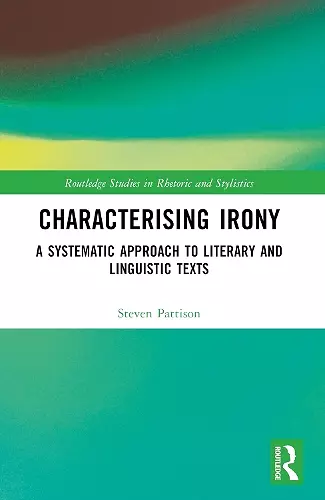 Characterising Irony cover