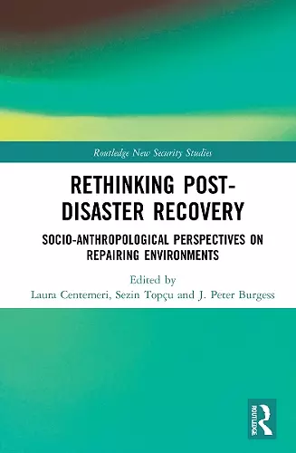 Rethinking Post-Disaster Recovery cover