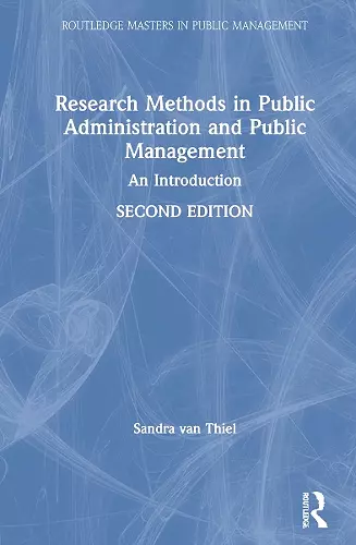 Research Methods in Public Administration and Public Management cover