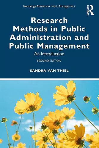 Research Methods in Public Administration and Public Management cover