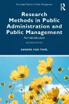 Research Methods in Public Administration and Public Management cover