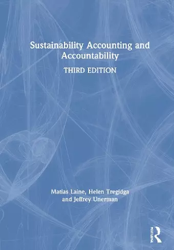 Sustainability Accounting and Accountability cover