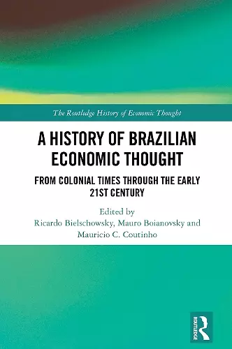 A History of Brazilian Economic Thought cover