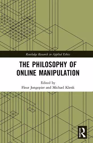 The Philosophy of Online Manipulation cover