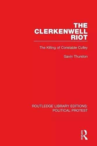 The Clerkenwell Riot cover