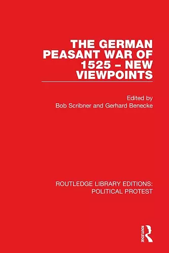 The German Peasant War of 1525 – New Viewpoints cover