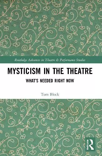 Mysticism in the Theater cover