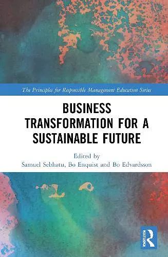 Business Transformation for a Sustainable Future cover