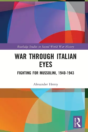 War Through Italian Eyes cover