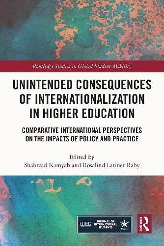 Unintended Consequences of Internationalization in Higher Education cover