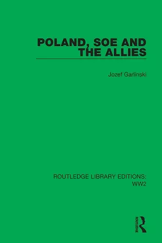 Poland, SOE and the Allies cover