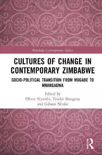 Cultures of Change in Contemporary Zimbabwe cover