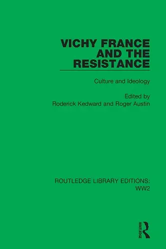 Vichy France and the Resistance cover