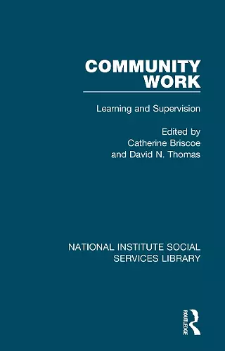 Community Work cover