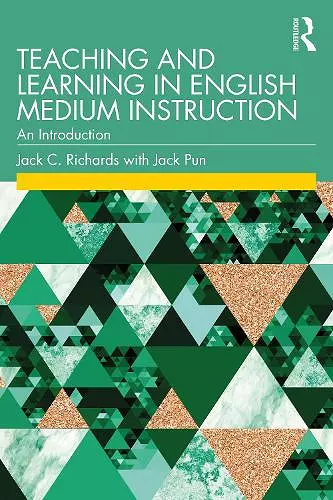 Teaching and Learning in English Medium Instruction cover