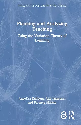 Planning and Analyzing Teaching cover