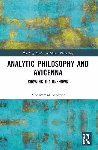 Analytic Philosophy and Avicenna cover