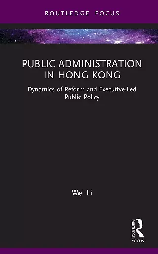 Public Administration in Hong Kong cover