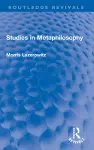 Studies in Metaphilosophy cover