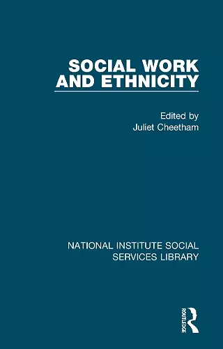 Social Work and Ethnicity cover