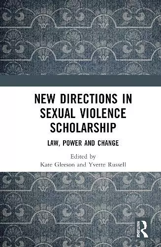 New Directions in Sexual Violence Scholarship cover