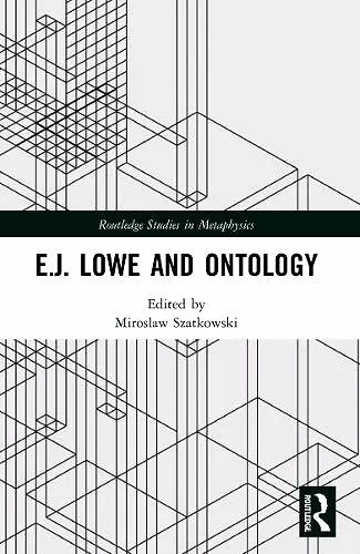 E.J. Lowe and Ontology cover