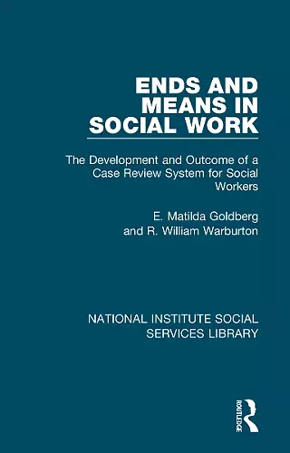 Ends and Means in Social Work cover