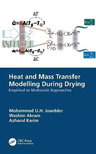 Heat and Mass Transfer Modelling During Drying cover