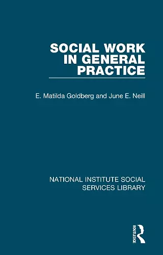 Social Work in General Practice cover