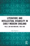 Literature and Intellectual Disability in Early Modern England cover