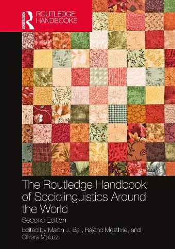 The Routledge Handbook of Sociolinguistics Around the World cover