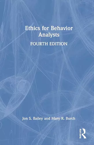 Ethics for Behavior Analysts cover