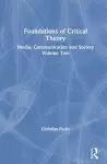 Foundations of Critical Theory cover