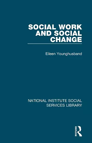 Social Work and Social Change cover