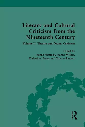 Literary and Cultural Criticism from the Nineteenth Century cover