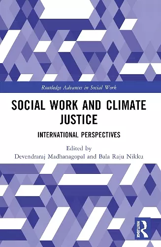 Social Work and Climate Justice cover