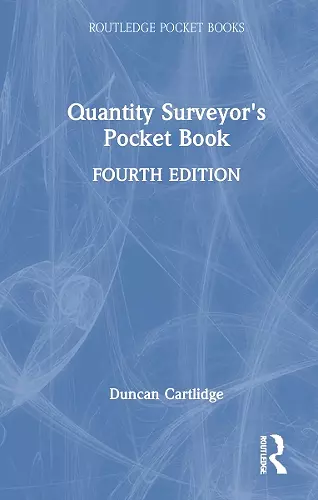 Quantity Surveyor's Pocket Book cover
