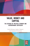 Value, Money and Capital cover